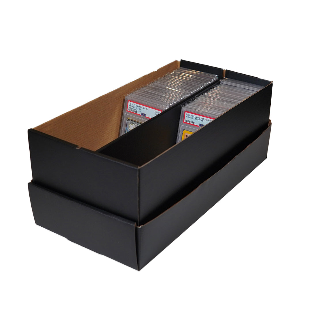 Cardboard Graded Card Storage Box